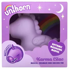   Unihorn Karma - vibrátor na klitoris - nabíjateľný - fialový