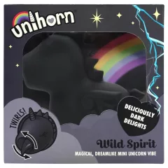   Unihorn Wild Spirit - vibrátor na klitoris - dobíjací - čierny