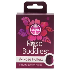   Skins Rose Flutterz - akumulátorový vibrátor na klitoris (fialový)