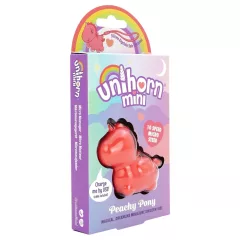   Unihorn - Mini vibrátor na dráždenie klitorisu (broskyňový)