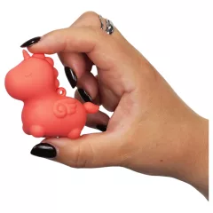   Unihorn - Mini vibrátor na dráždenie klitorisu (broskyňový)