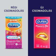   Durex Emoji PleasureMe - vrúbkované-bodkované kondómy (12ks)