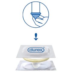 Durex Invisible Slim - extra tenké kondómy - 10 ks