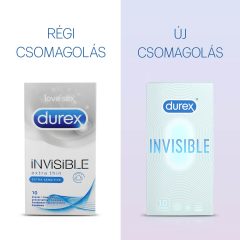   Durex Invisible Extra Thin - extra senzibilné kondómy (10ks)