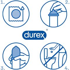 Durex Invisible Slim - extra tenké kondómy - 10 ks