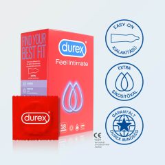 Durex Feel Intimate - tenkostenné kondómy (18 ks)