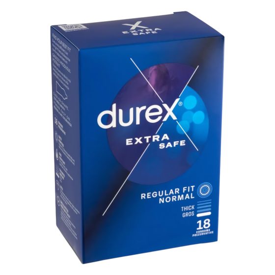 Durex - kondómy extra bezpečné - 18 ks