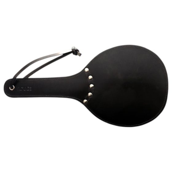 Rouge - pravý kožený plácač s tvrdou a mäkkou stranou (červený)