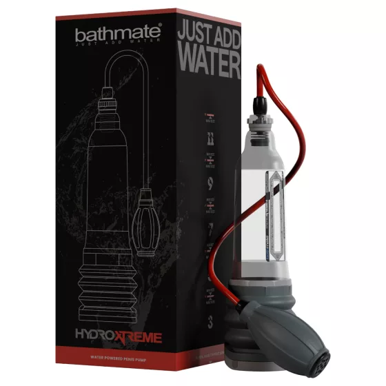 Bathmate HydroXtreme 6 - hydropumpa, bez príslušenstva (priehľadná)