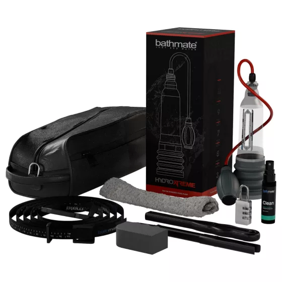 Bathmate HydroXtreme 6 - súprava hydraulickej pumpy (priehľadná)