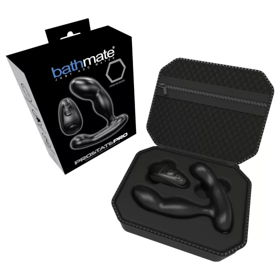 Bathmate Prostate Pro - akumulátorový vibrátor na prostatu (strieborný)