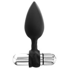   Bathmate Anal Training Plugs Vibe - vibračná sada análnych plugov (čierna)