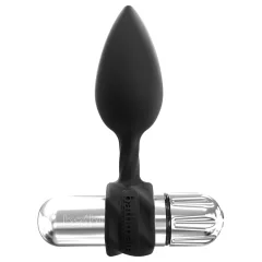   Bathmate Anal Training Plugs Vibe - vibračná sada análnych plugov (čierna)