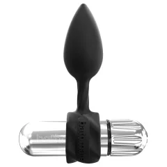   Bathmate Anal Training Plugs Vibe - vibračná sada análnych plugov (čierna)