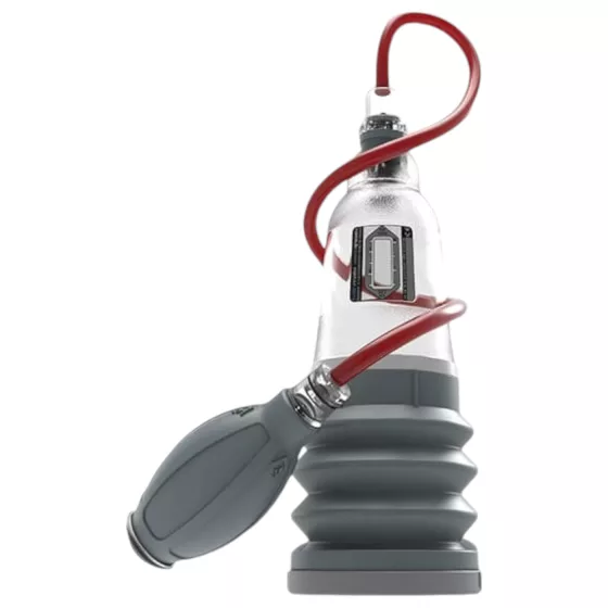 BathMate - vákuová pumpa na penis - set - priehľadná