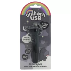   Unihorn Wild Spirit - akumulátorový minivibrátor (čierny)