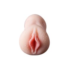   Lonely 2in1 - masturbátor umelá vagína a umelý orál (prírodná farba)
