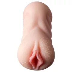   Lonely 2v1 - umelá vagína a umelé ústa masturbátor (prírodná farba)