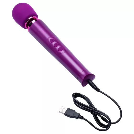 le Wand Petite - exkluzívny masážny vibrátor (fialový)