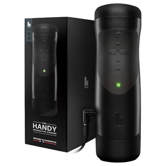 The Handy 1.1 - masturbátor pre VR - smart sieťový - čierny