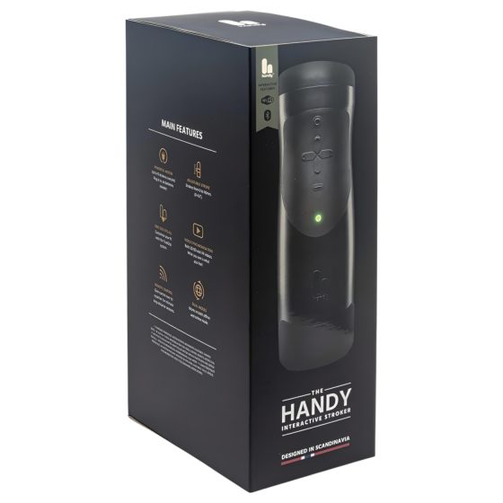 The Handy 1.1 - masturbátor pre VR - smart sieťový - čierny
