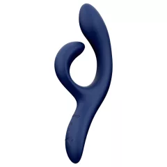   We-Vibe Nova 2 - Aplikáciou ovládaný flexibilný vibrátor s klitoriálnym ramienkom (modrý)