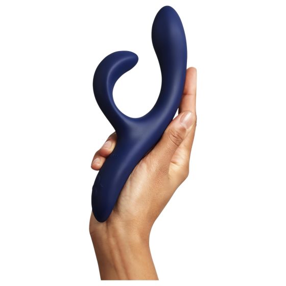 We-Vibe Nova 2 - vibrátor s ohybným ramienkom na klitoris - modrý, nabíjateľný