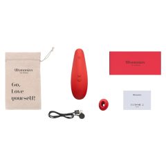   Womanizer Marilyn Monroe Special - dobíjací stimulátor klitorisu (červený)