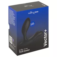   We-Vibe Vector+ - Análny vibrátor ovládaný aplikáciou (čierny)