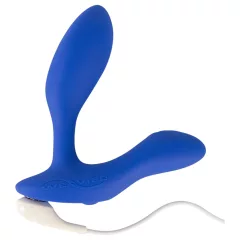   We-Vibe Vector+ - análny vibrátor s aplikáciou - dobíjateľný - modrý