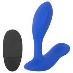   We-Vibe Vector+ - análny vibrátor s aplikáciou - dobíjateľný - modrý