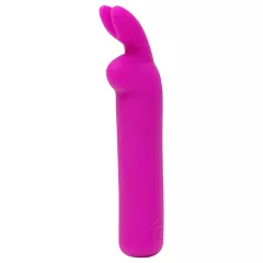   Happyrabbit - mini vibrátor s králikom - dobíjací - fialový