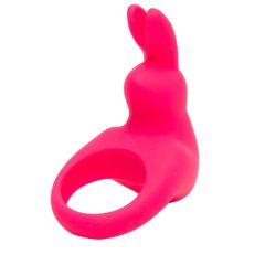  Happyrabbit Cock - vibračný krúžok na penis na batérie (ružový)