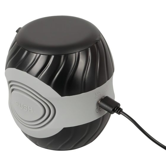 You2Toys - mužský masturbátor s 2 motormi - sivý