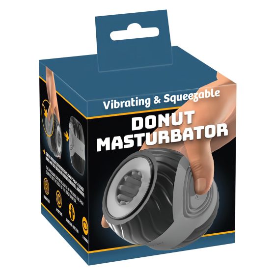 You2Toys - 2-motorový masturbátor (sivý)