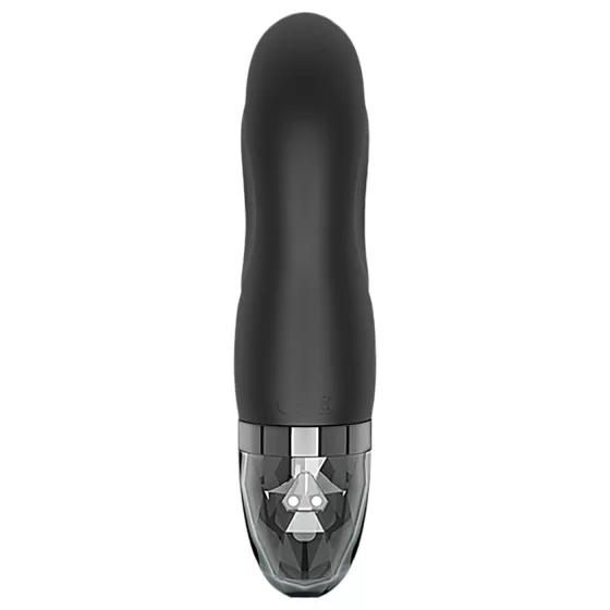 mystim Hop Hop Bob E-Stim - nabíjací elektro vibrátor (čierny)