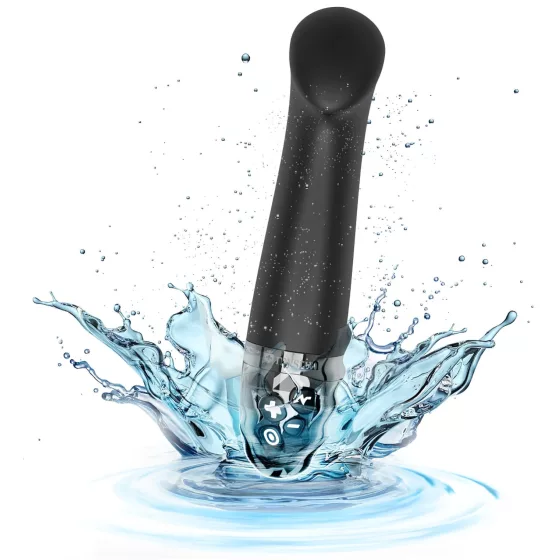 mystim - elektro vibračný G-bod vibrátor - čierny