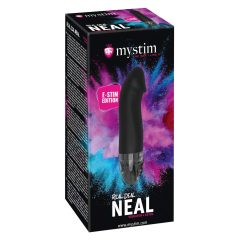   mystim Real Deal Neal E-Stim - nabíjací elektro vibrátor (čierny)
