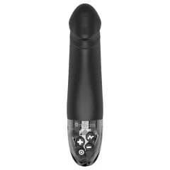   mystim Real Deal Neal E-Stim - elektro vibrátor - dobíjací - čierny