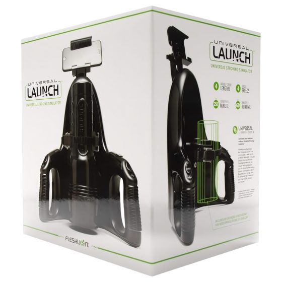 Fleshlight - masturbátor adaptér - univerzálny - čierny