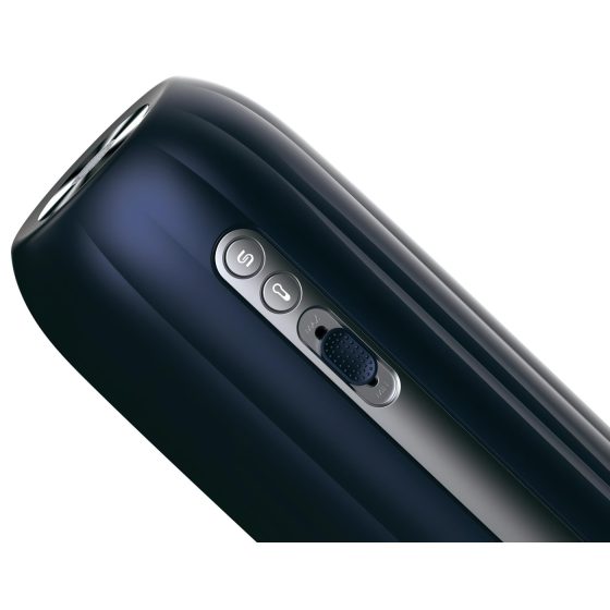 Svakom Hannes Neo - pohyblivý masturbátor s ohrevom - modrý