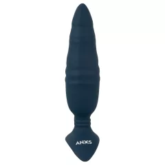 ANOS - análny vibrátor s diaľkovým ovládaním - modrý