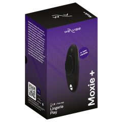   We-Vibe Moxie+ - bezdrôtový, inteligentný klitorálny vibrátor (čierny)
