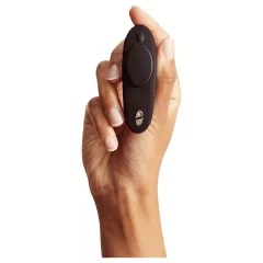   We-Vibe Moxie+ - nositeľný klitorálny vibrátor s aplikáciou a diaľkovým ovládaním (čierny)