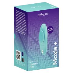   We-Vibe Moxie+ - bezdrôtový, inteligentný klitorisový vibrátor (tyrkysový)