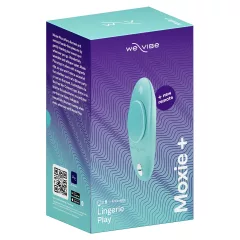   We-Vibe Moxie+ - rádiový, inteligentný klitorálny vibrátor (tyrkysový)