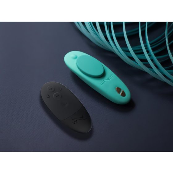 We-Vibe Moxie+ - rádiový, inteligentný klitorálny vibrátor (tyrkysový)