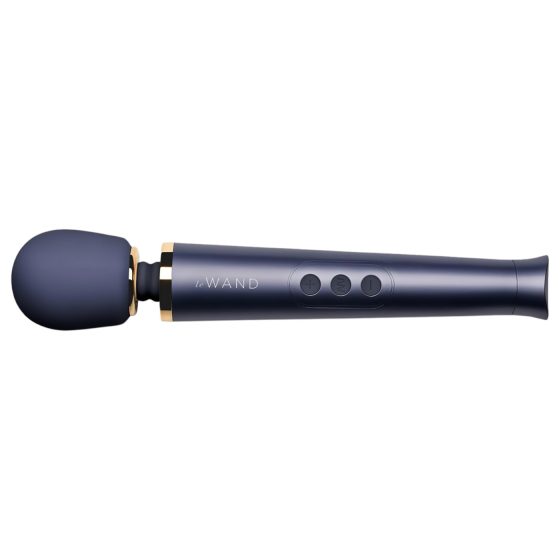 Le Wand Petite - exkluzívny nabíjateľný masážny vibrátor (modrý)