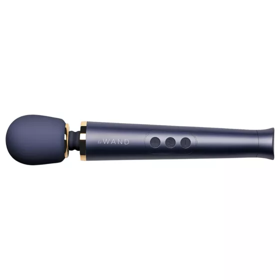 Le Wand Petite - exkluzívny akumulátorový masážny vibrátor (modrý)
