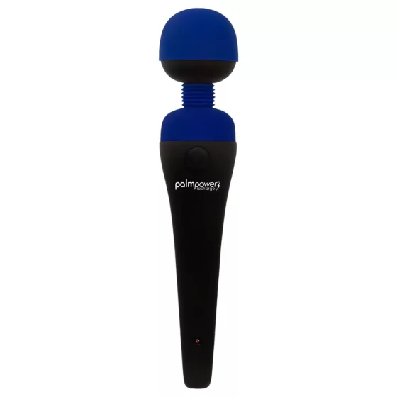 PalmPower recharge - nabíjateľný masážny vibrátor (modrý)